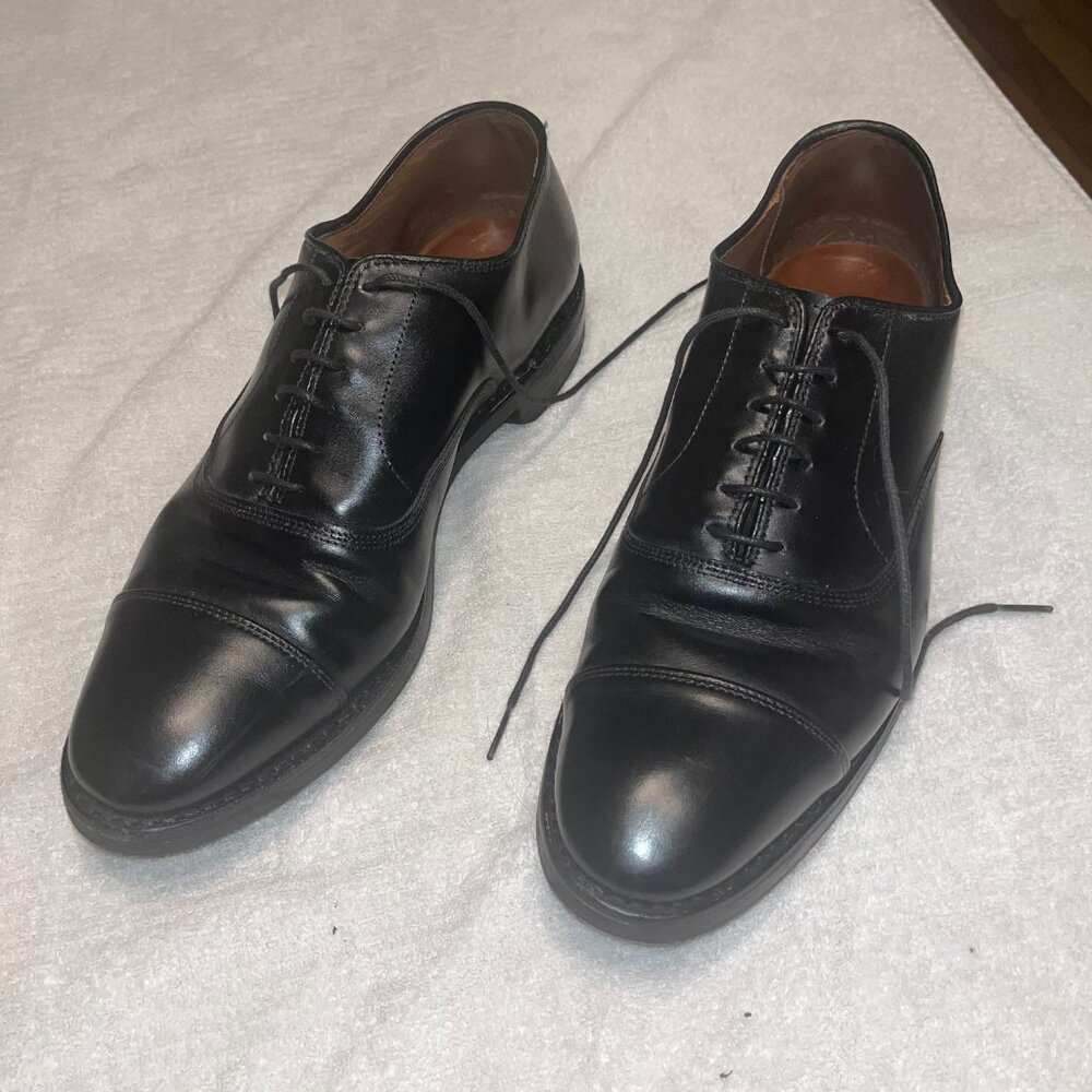 Allen Edmonds Park Avenue Black 9.5E Dress Shoes
